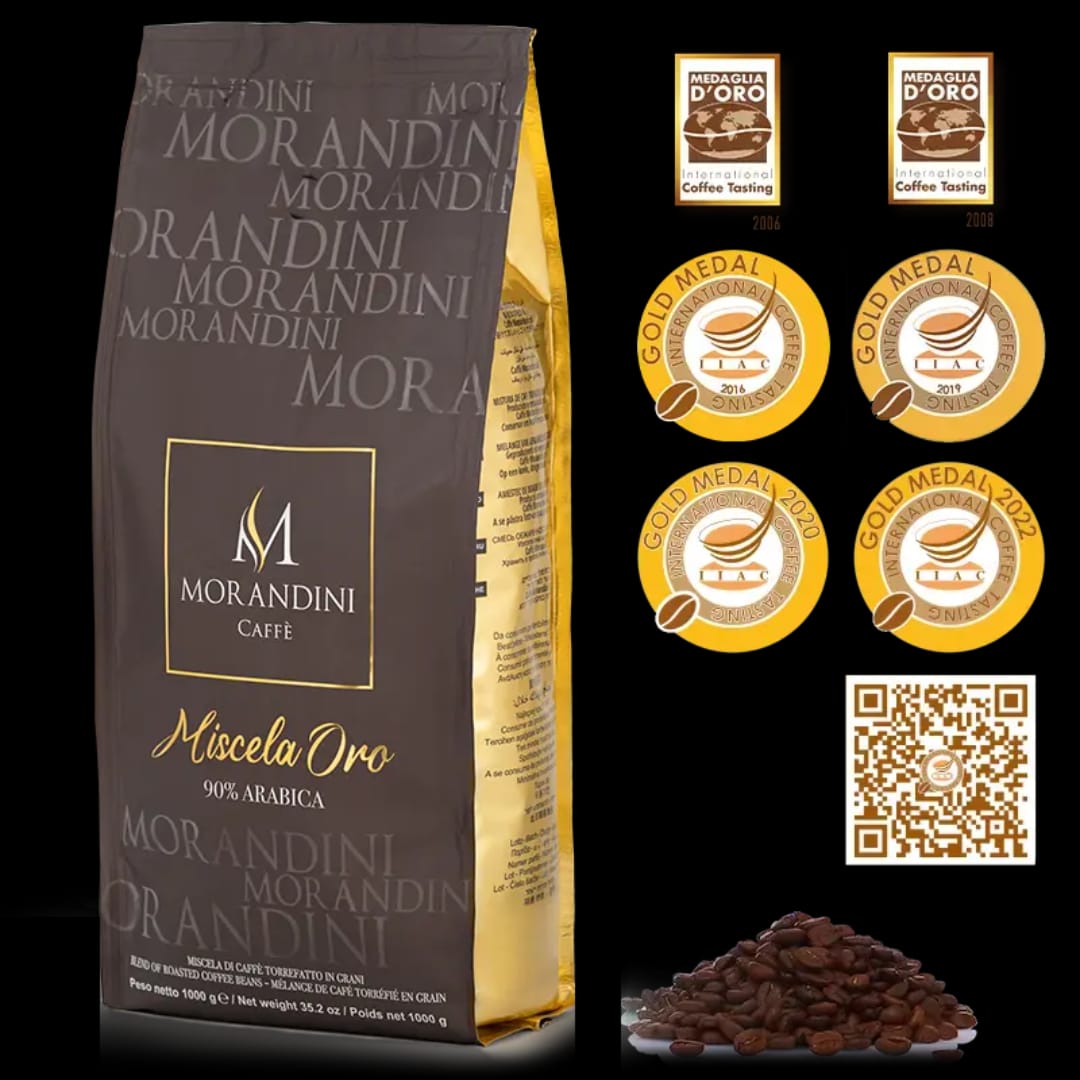 Café en grains Miscela Oro Morandini 1kg